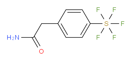 [4-(2-amino-2-oxoethyl)phenyl]sulfur pentafluoride