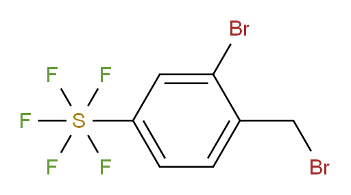 [3-Bromo-4-(bromomethyl)phenyl]sulfur pentafluoride