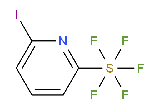 6-iodopyridine-2-ylsulfur pentafluoride