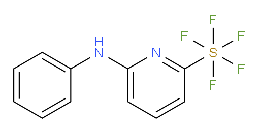 6-(phenylamino)pyridine-2-ylsulfur pentafluoride