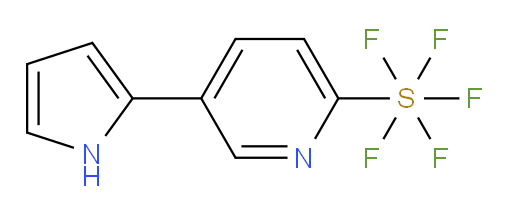 5-(1H-pyrrol-2-yl)pyridine-2-ylsulfur pentafluoride
