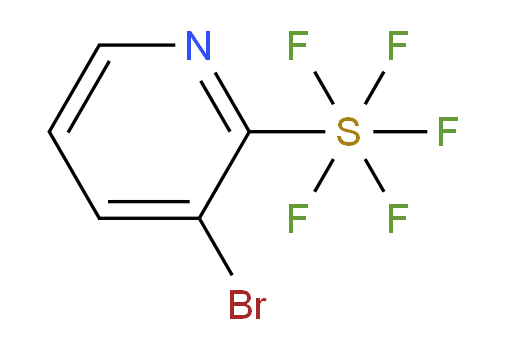 3-bromopyridine-2-ylsulfur pentafluoride
