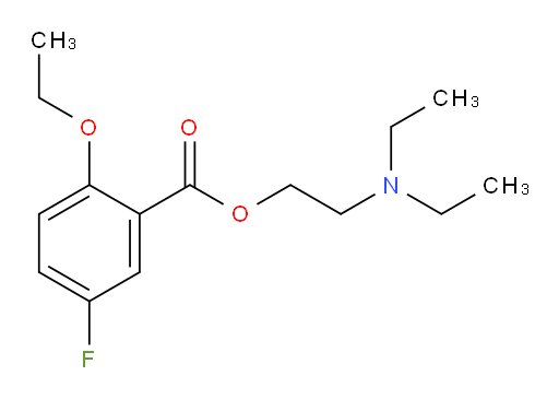 2-(diethylamino)ethyl 2-ethoxy-5-fluorobenzoate
