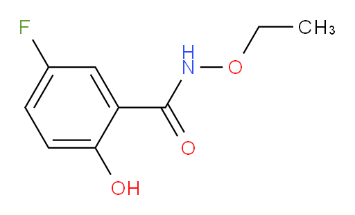 N-ethoxy-5-fluoro-2-hydroxybenzamide