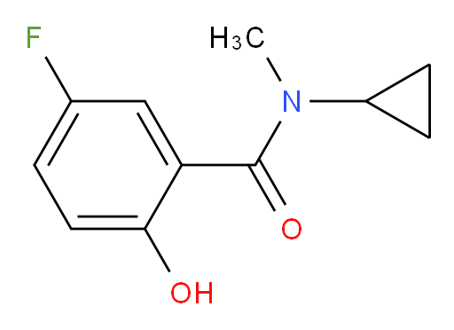 N-cyclopropyl-5-fluoro-2-hydroxy-N-methylbenzamide