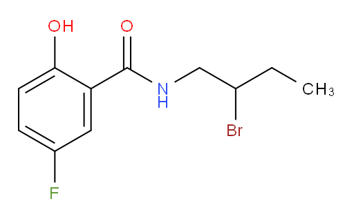 N-(2-bromobutyl)-5-fluoro-2-hydroxybenzamide