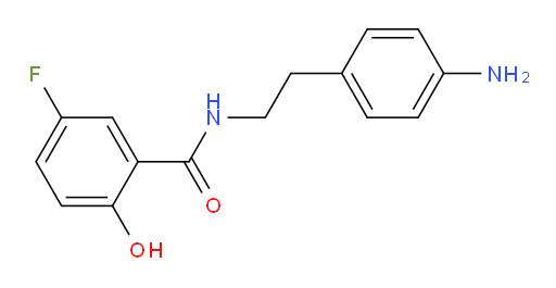 N-(4-aminophenethyl)-5-fluoro-2-hydroxybenzamide