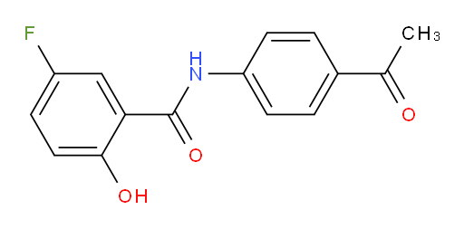 N-(4-acetylphenyl)-5-fluoro-2-hydroxybenzamide