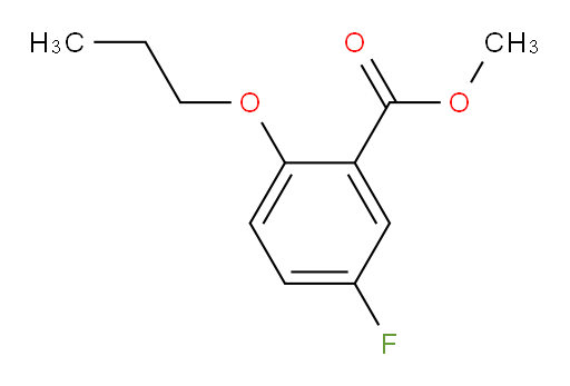 methyl 5-fluoro-2-propoxybenzoate