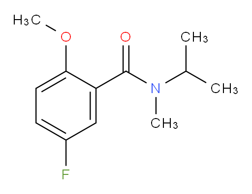 5-fluoro-N-isopropyl-2-methoxy-N-methylbenzamide