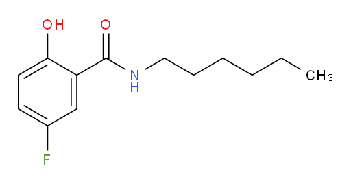 5-fluoro-N-hexyl-2-hydroxybenzamide