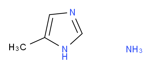 5-methyl-1H-imidazole, ammonia salt