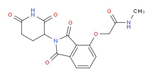 2-((2-(2,6-dioxopiperidin-3-yl)-1,3-dioxoisoindolin-4-yl)oxy)-N-methylacetamide