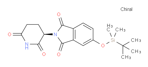 (R)-5-((tert-butyldimethylsilyl)oxy)-2-(2,6-dioxopiperidin-3-yl)isoindoline-1,3-dione