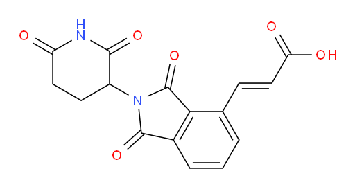 (E)-3-(2-(2,6-dioxopiperidin-3-yl)-1,3-dioxoisoindolin-4-yl)acrylic acid