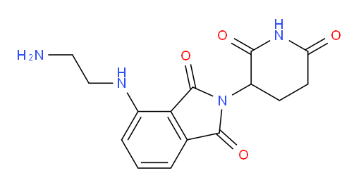 4-((2-aminoethyl)amino)-2-(2,6-dioxopiperidin-3-yl)isoindoline-1,3-dione