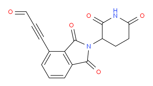 3-(2-(2,6-dioxopiperidin-3-yl)-1,3-dioxoisoindolin-4-yl)propiolaldehyde