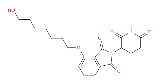 2-(2,6-dioxopiperidin-3-yl)-4-((7-hydroxyheptyl)oxy)isoindoline-1,3-dione