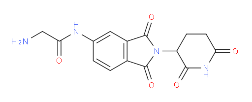 2-amino-N-(2-(2,6-dioxopiperidin-3-yl)-1,3-dioxoisoindolin-5-yl)acetamide