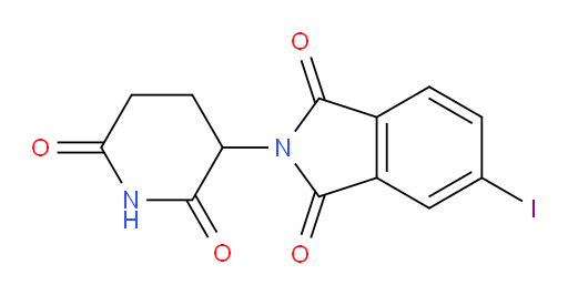 2-(2,6-dioxopiperidin-3-yl)-5-iodoisoindoline-1,3-dione