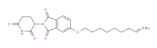 2-(2,6-dioxopiperidin-3-yl)-5-(non-8-en-1-yloxy)isoindoline-1,3-dione
