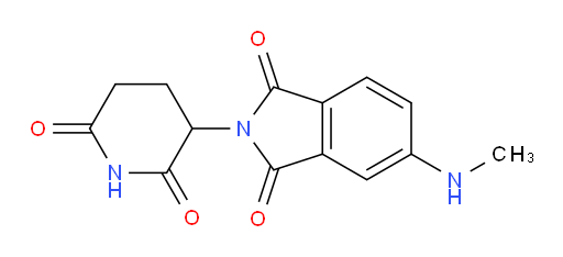 2-(2,6-dioxopiperidin-3-yl)-5-(methylamino)isoindoline-1,3-dione