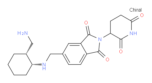 5-((((1R,2R)-2-(aminomethyl)cyclohexyl)amino)methyl)-2-(2,6-dioxopiperidin-3-yl)isoindoline-1,3-dione