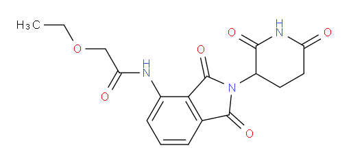 N-(2-(2,6-dioxopiperidin-3-yl)-1,3-dioxoisoindolin-4-yl)-2-ethoxyacetamide