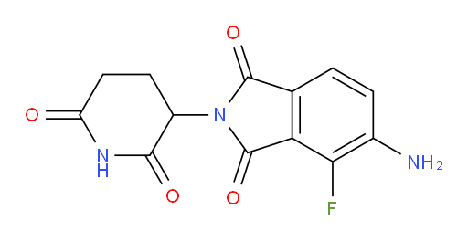 5-amino-2-(2,6-dioxopiperidin-3-yl)-4-fluoroisoindoline-1,3-dione