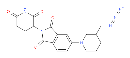 5-(3-(azidomethyl)piperidin-1-yl)-2-(2,6-dioxopiperidin-3-yl)isoindoline-1,3-dione
