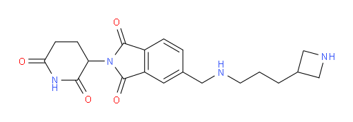 5-(((3-(azetidin-3-yl)propyl)amino)methyl)-2-(2,6-dioxopiperidin-3-yl)isoindoline-1,3-dione