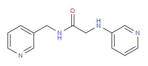 2-(pyridin-3-ylamino)-N-(pyridin-3-ylmethyl)acetamide