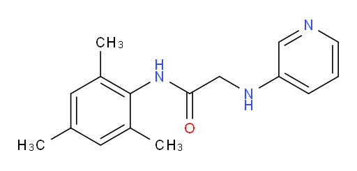 N-mesityl-2-(pyridin-3-ylamino)acetamide