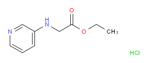 ethyl 2-(pyridin-3-ylamino)acetate hydrochloride