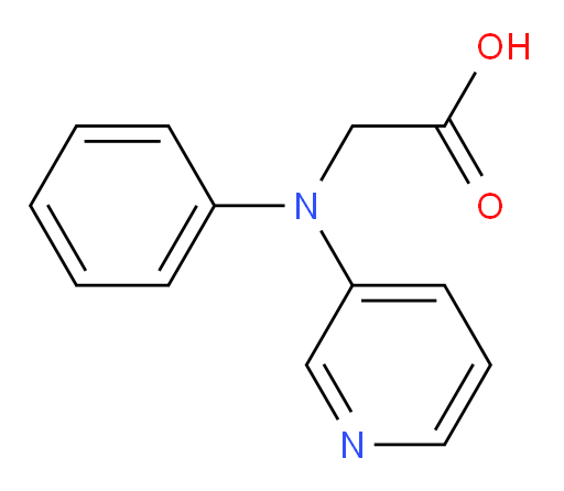 2-(phenyl(pyridin-3-yl)amino)acetic acid
