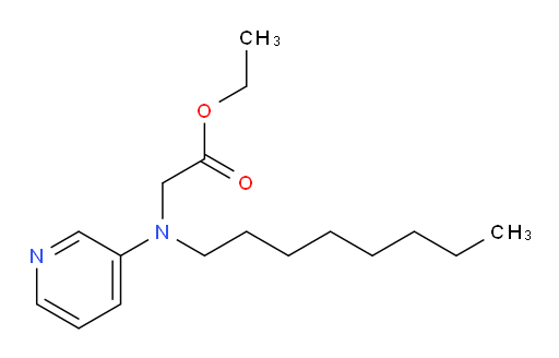 ethyl 2-(octyl(pyridin-3-yl)amino)acetate