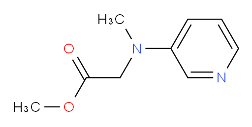 methyl 2-(methyl(pyridin-3-yl)amino)acetate