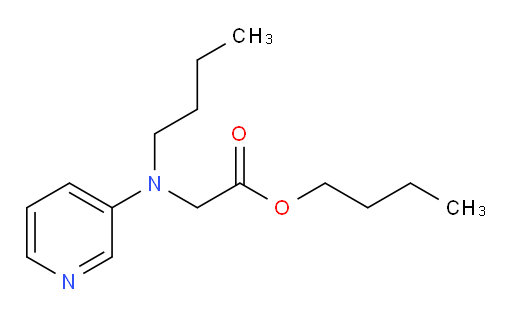 butyl 2-(butyl(pyridin-3-yl)amino)acetate