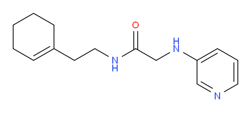 N-(2-(cyclohex-1-en-1-yl)ethyl)-2-(pyridin-3-ylamino)acetamide