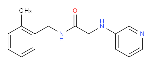 N-(2-methylbenzyl)-2-(pyridin-3-ylamino)acetamide
