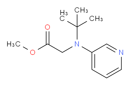 methyl 2-(tert-butyl(pyridin-3-yl)amino)acetate