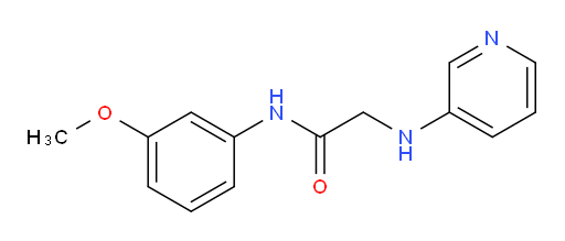 N-(3-methoxyphenyl)-2-(pyridin-3-ylamino)acetamide