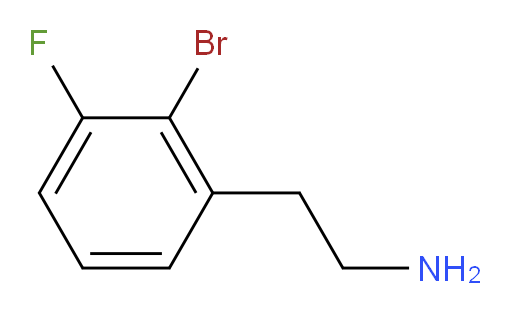 2-(2-bromo-3-fluorophenyl)ethanamine