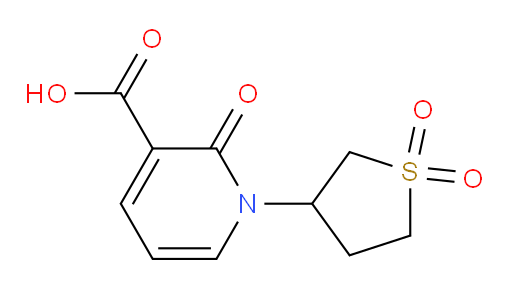 1-(1,1-dioxidotetrahydrothiophen-3-yl)-2-oxo-1,2-dihydropyridine-3-carboxylic acid