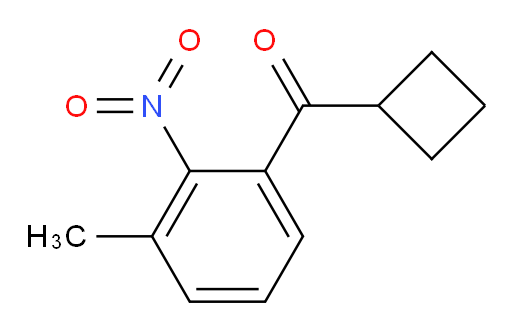 cyclobutyl(3-methyl-2-nitrophenyl)methanone