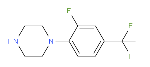 1-[2-fluoro-4-(trifluoromethyl)phenyl]piperazine