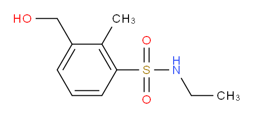 N-ethyl-3-(hydroxymethyl)-2-methylbenzenesulfonamide