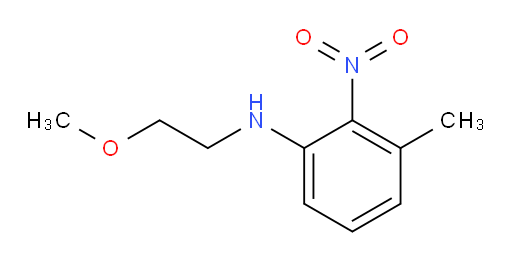 N-(2-methoxyethyl)-3-methyl-2-nitroaniline