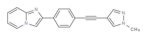 2-(4-((1-methyl-1H-pyrazol-4-yl)ethynyl)phenyl)imidazo[1,2-a]pyridine