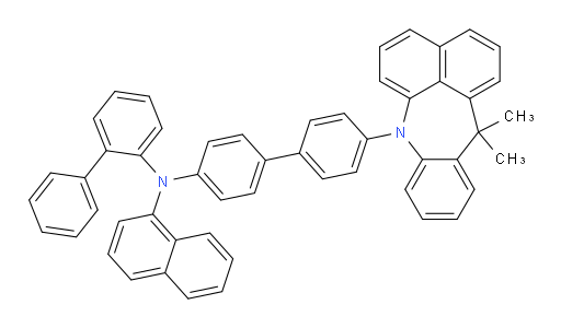 N-([1,1'-biphenyl]-2-yl)-N-(4'-(12,12-dimethylbenzo[f]naphtho[1,8-bc]azepin-7(12H)-yl)-[1,1'-biphenyl]-4-yl)naphthalen-1-amine